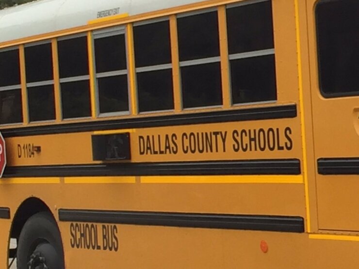 dallas county school bus