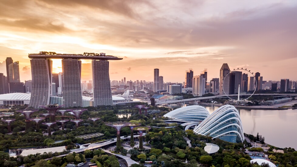 Singapore skyline