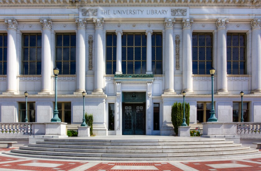 Berkeley University Library at University of California, Berkeley