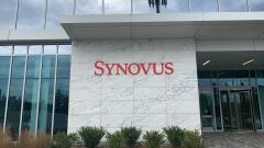 Photo taken of front of Synovus regional office in Atlanta area.