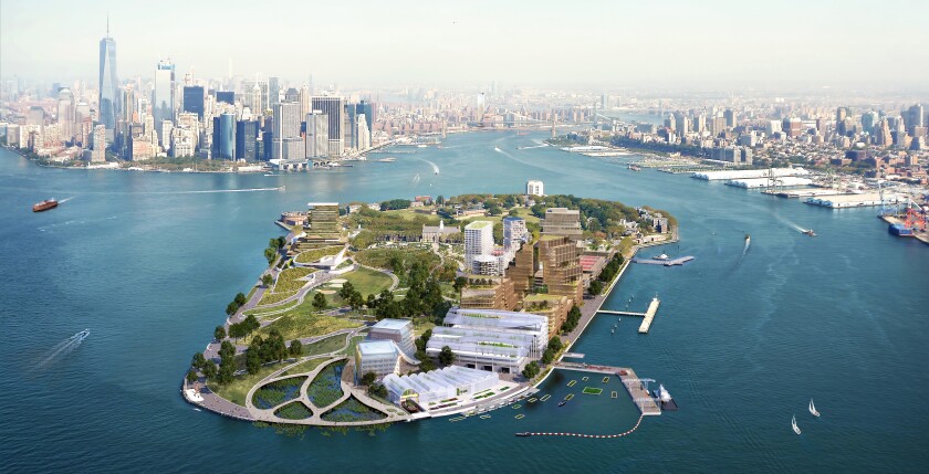 Questions surround climate-center plan for New York's Governors Island