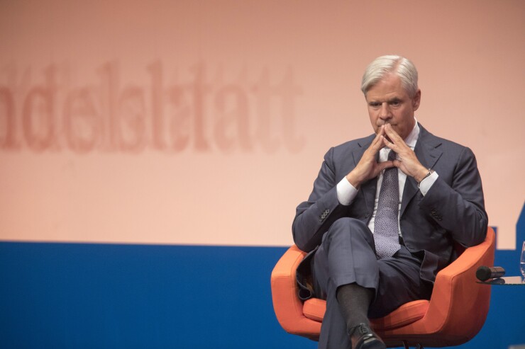 Andreas Dombret, the head of regulation at Germany's central bank