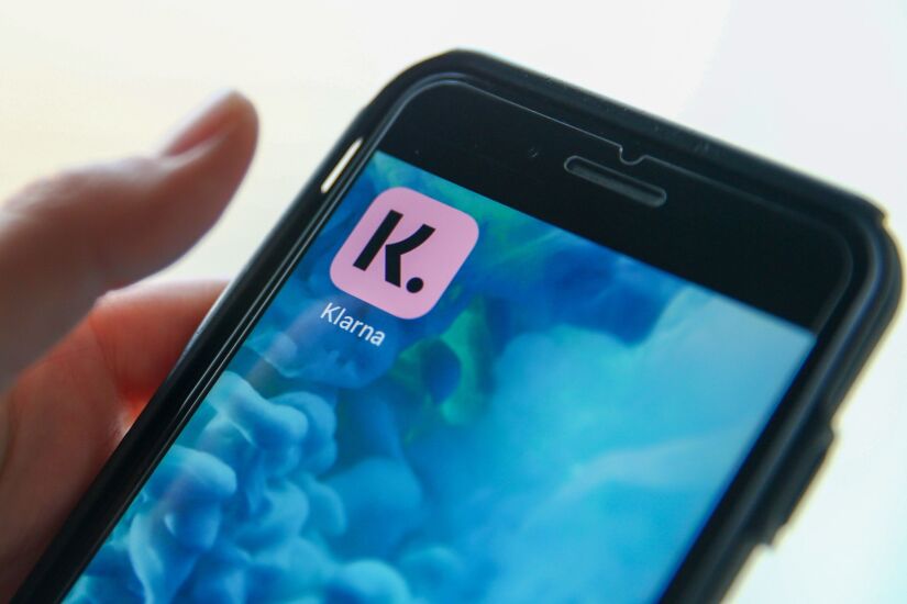 Klarna’s valuation boosted roundup slide.