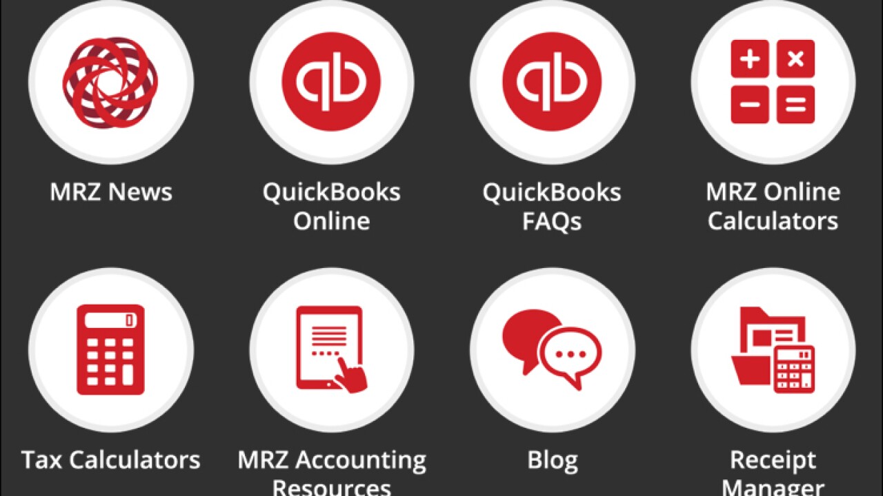 The MRZ app dashboard