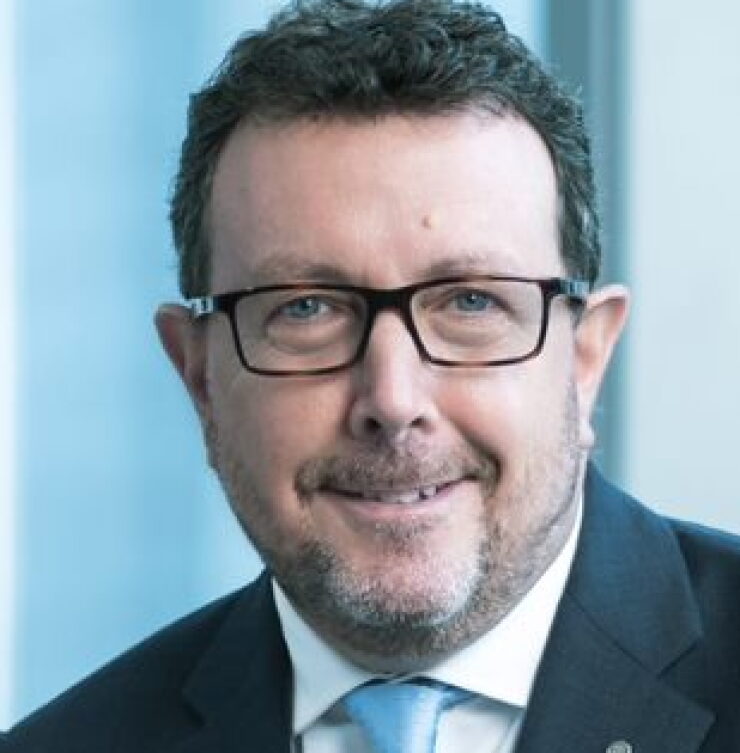 Russell Higginbotham of Swiss Re