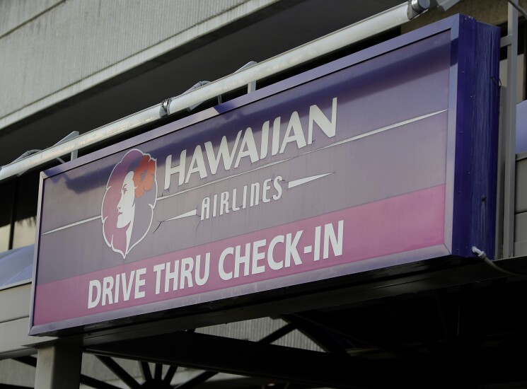 Hawaiian Airlines signage