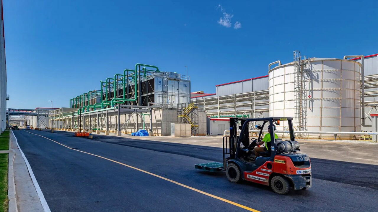 SK Battery America plant in Commerce, Georgia