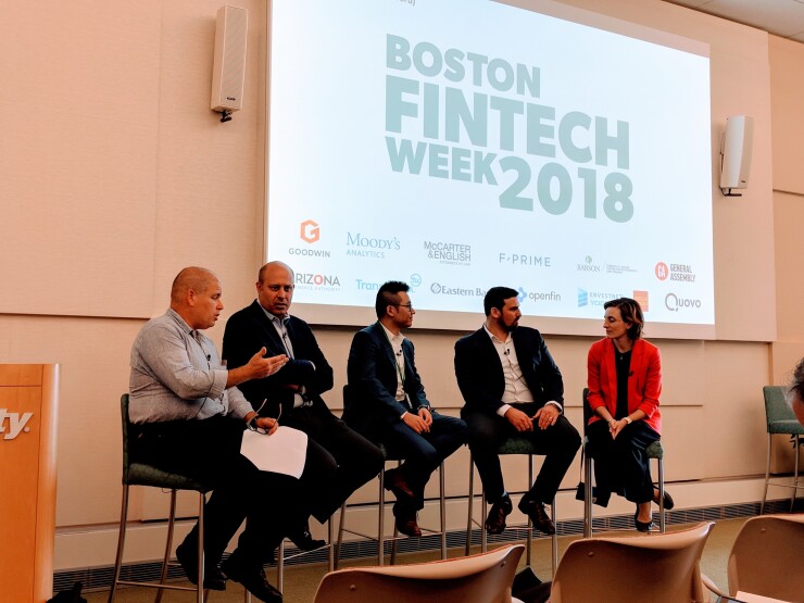 regulatory sandbox panel Boston Fintech Week IAG
