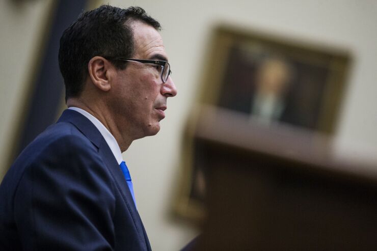 Treasury Secretary Steven Mnuchin