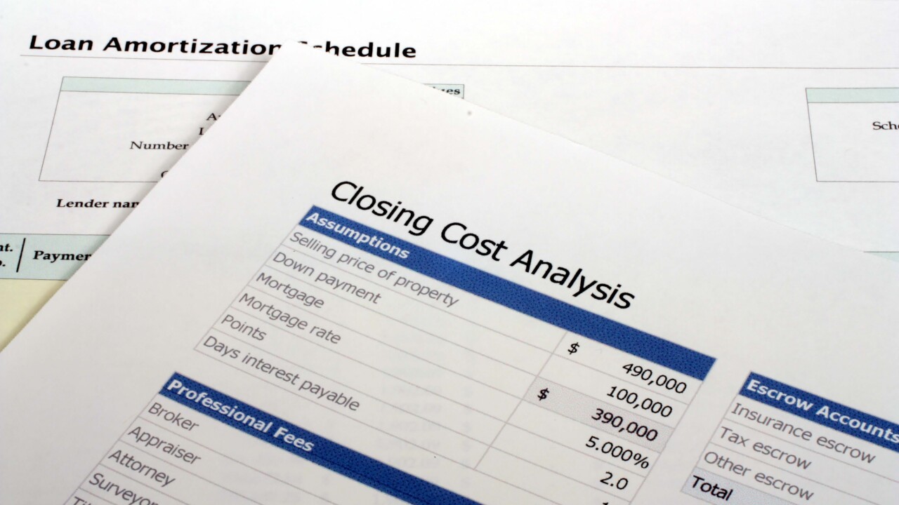 Closing Cost Analysis