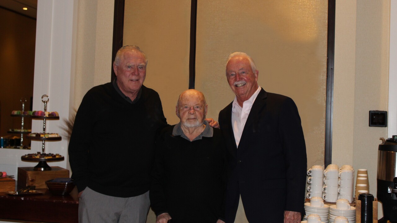 Tom Clark, Fritz Stradling and John Murphy founded Stradling, Yocca & Rauth's public finance practice.