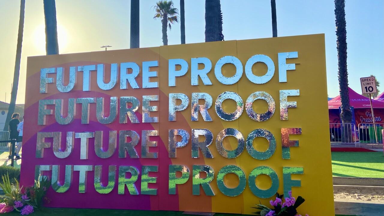 Future Proof marquee