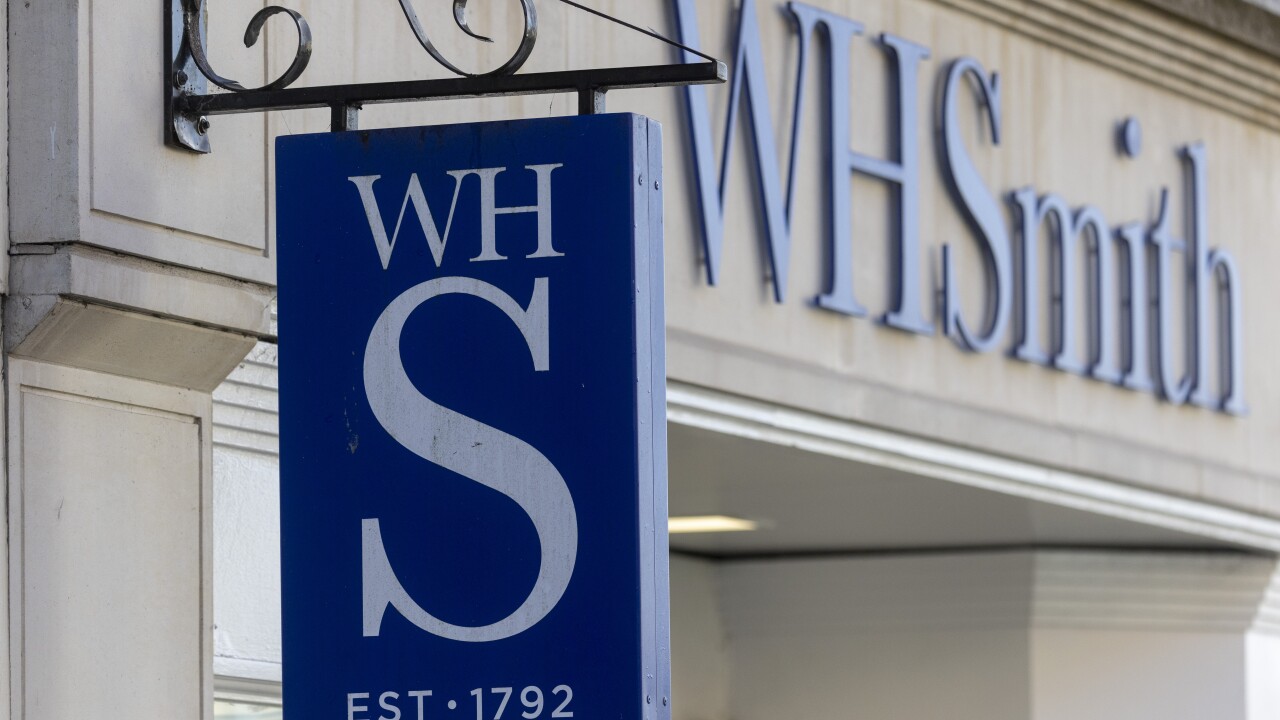 A WH Smith bookstore