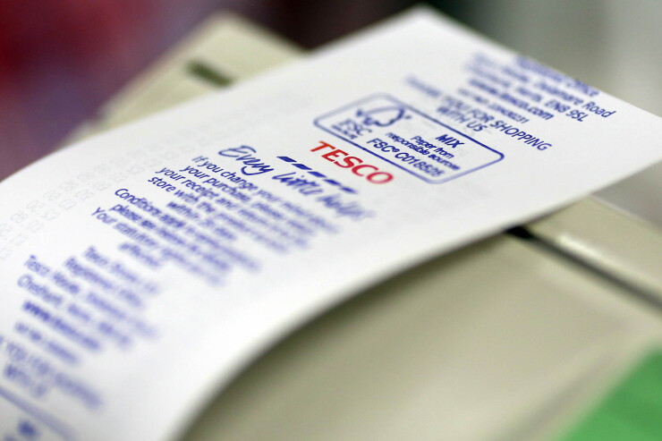 Tesco receipt