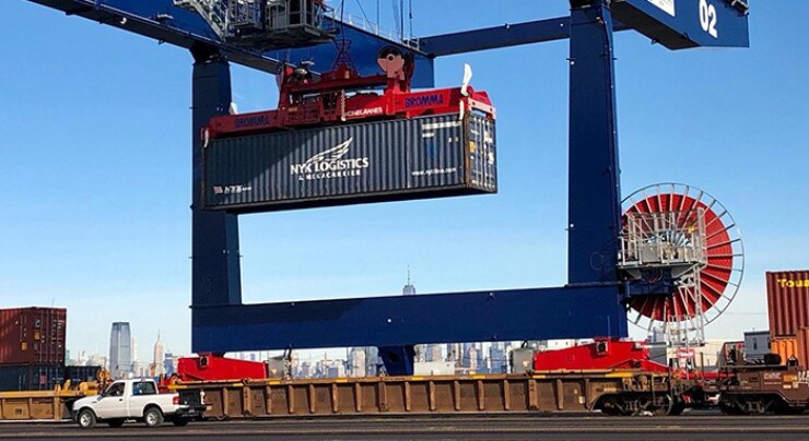 The Port Authority of New York and New Jersey's Global Container Terminals Inc. Bayonne terminal