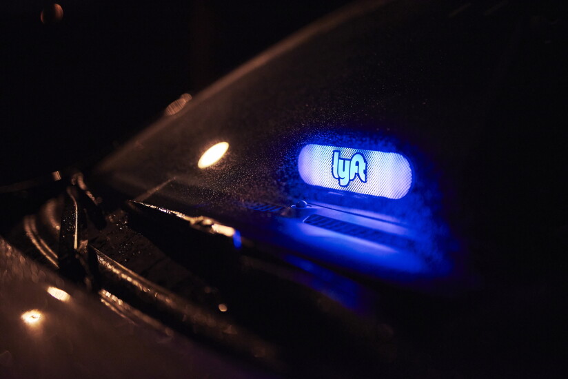 Lyft driver light