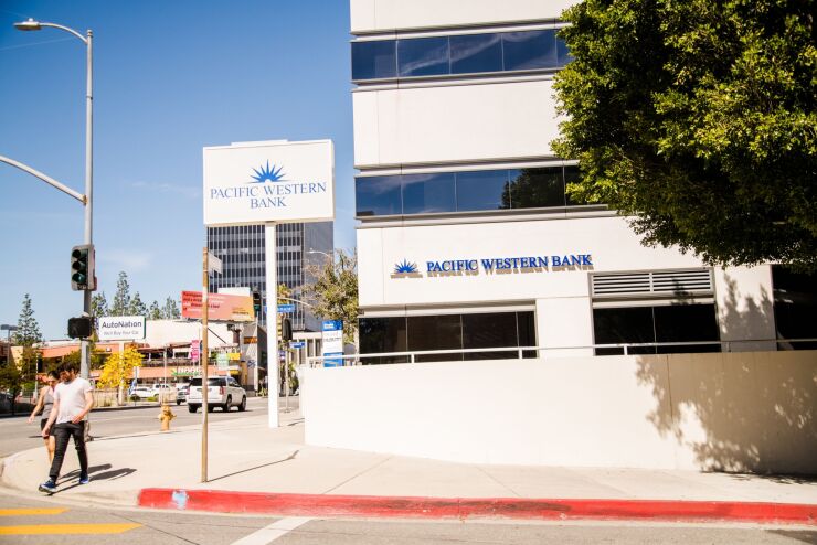 A Pacific Western Bank Branch