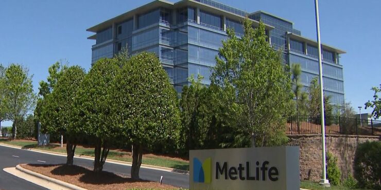 The MetLife Global Technology Hub building in Cary, North Carolina