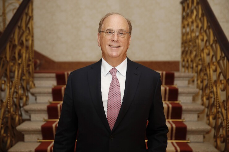 Larry Fink, chief executive officer of BlackRock Inc.
