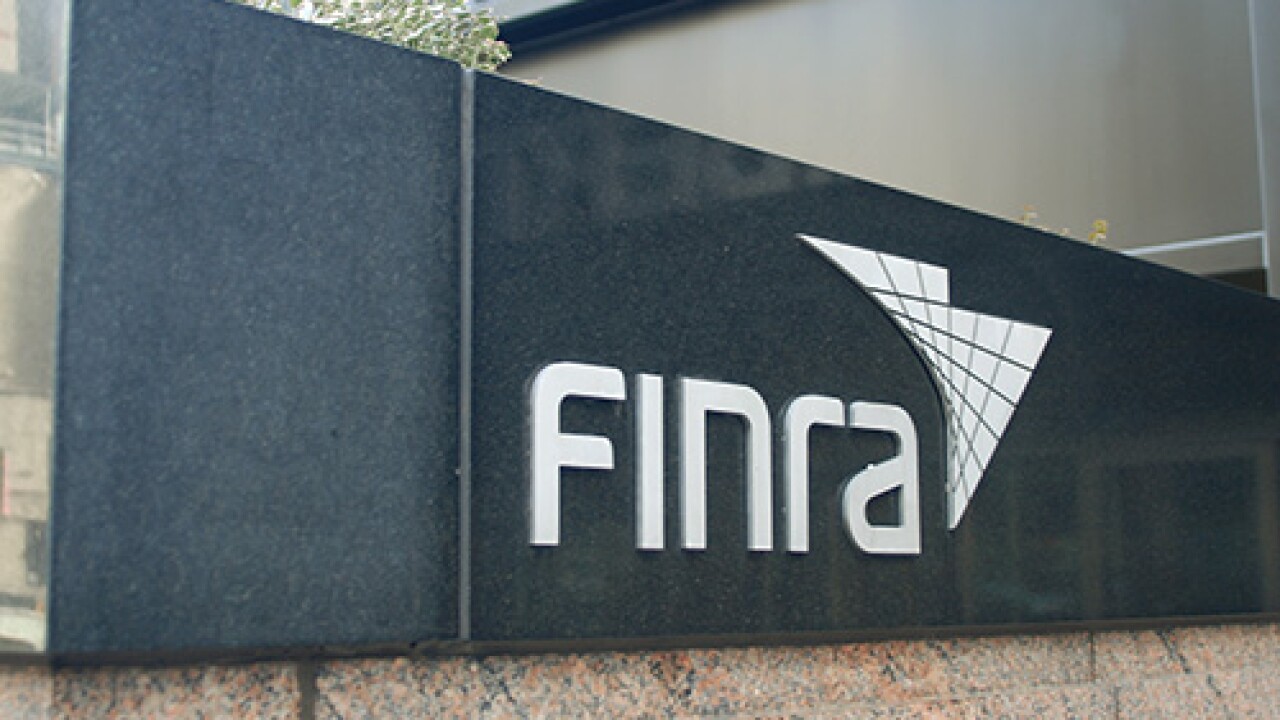 FINRA sanctions former JPMorgan rep for alleged false claims about fraudulent credit card charges.