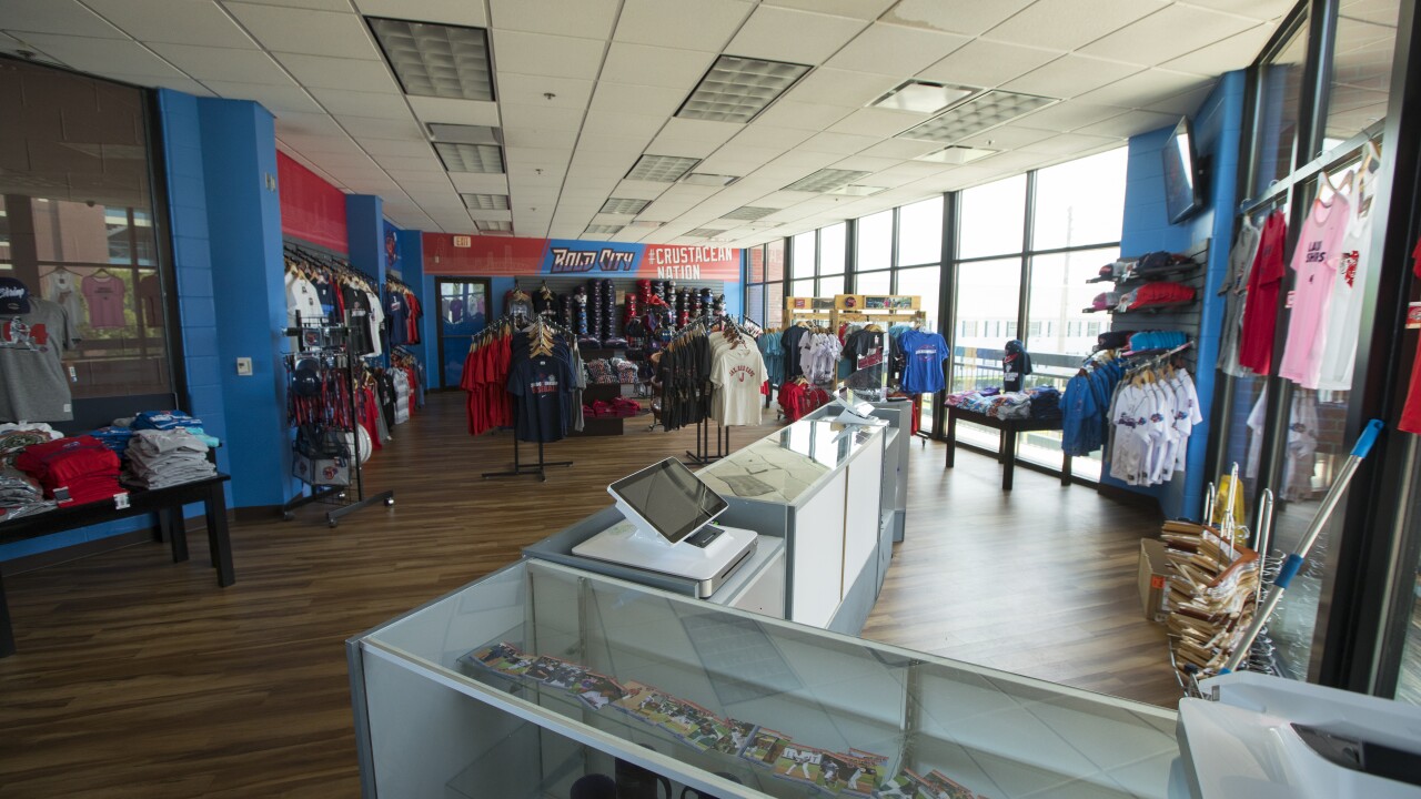 Jacksonville Jumbo Shrimp gift shop