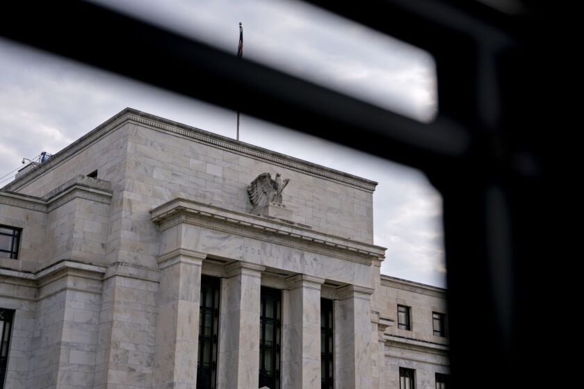 The Fed said Friday that earnings of large U.S. banks decreased by more than 50% during the first quarter of 2020 compared to the first quarter of 2019, largely due to higher provisions for loan losses.