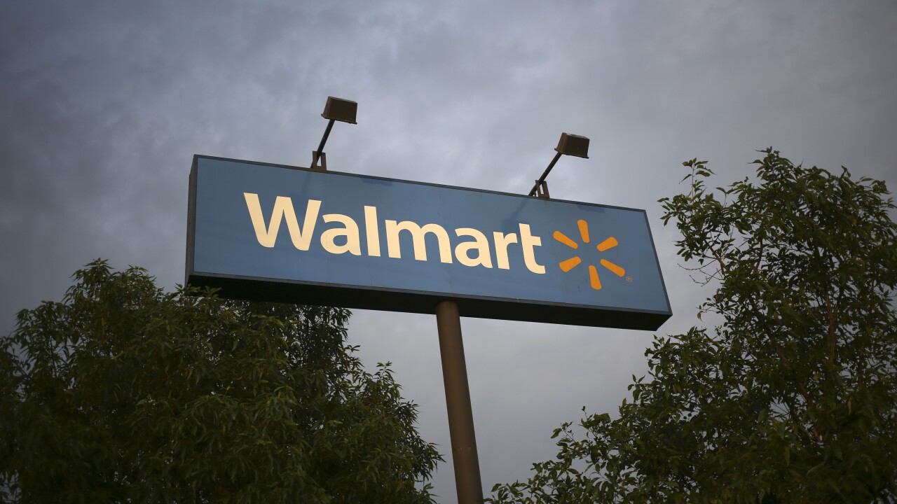 Wal-Mart sign