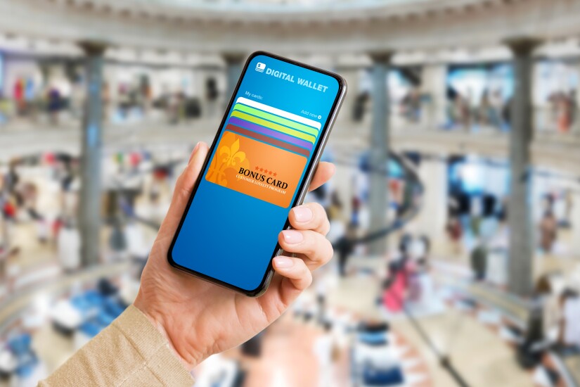 Mobile wallet reward