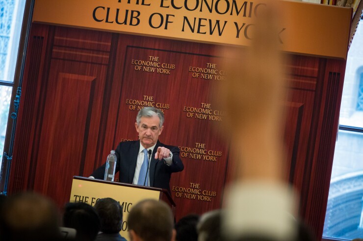 Jerome Powell, governor of the U.S. Federal Reserve.