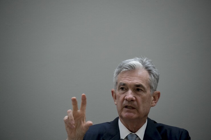 Jerome Powell, chairman of the Federal Reserve.