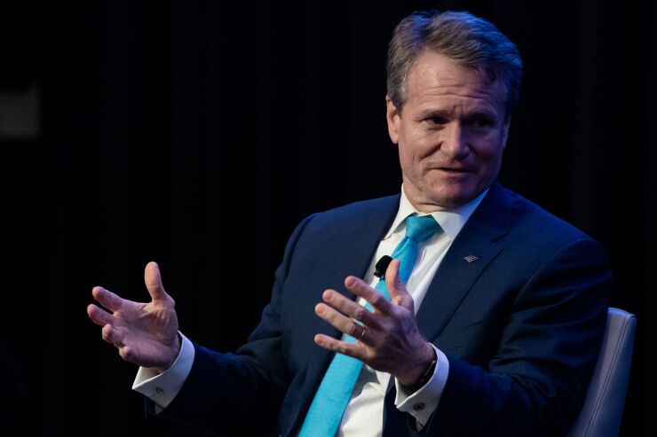 “We look forward to working on the big problems that face the world,” Bank of America CEO Brian Moynihan said at the opening of the company’s Future of Financials 2020 virtual conference Monday.