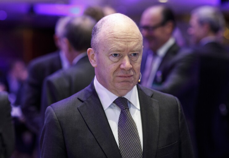 John Cryan, chief executive officer of Deutsche Bank.