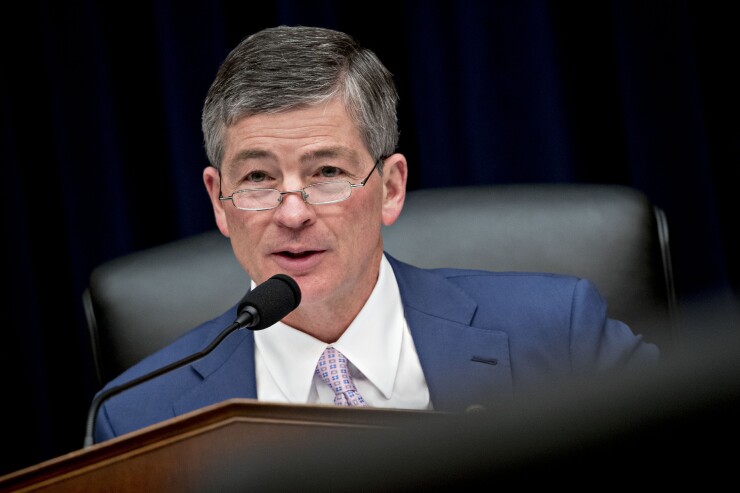 Rep. Jeb Hensarling, a Republican from Texas and chairman of the House Financial Services Committee.