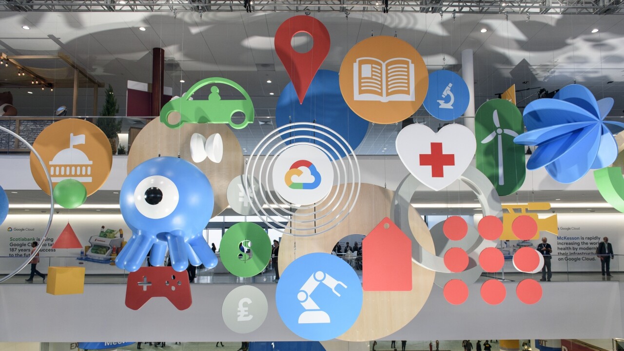 The Google Cloud Next '19 conference in San Francisco