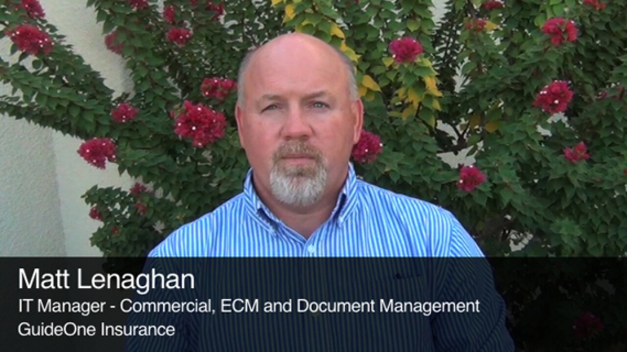 Thumbnail for Video: GuideOne’s Matt Lenaghan on Legacy System Modernization