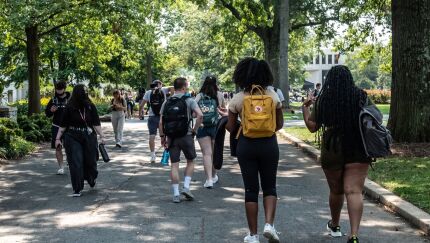Students At American University's Kogod School Of Business