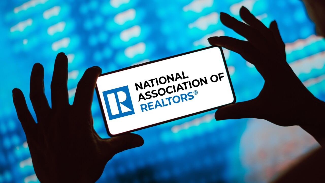 March 15, 2024, Brazil. In this photo illustration, the National Association of Realtors (NAR) logo is displayed on a smartphone screen.