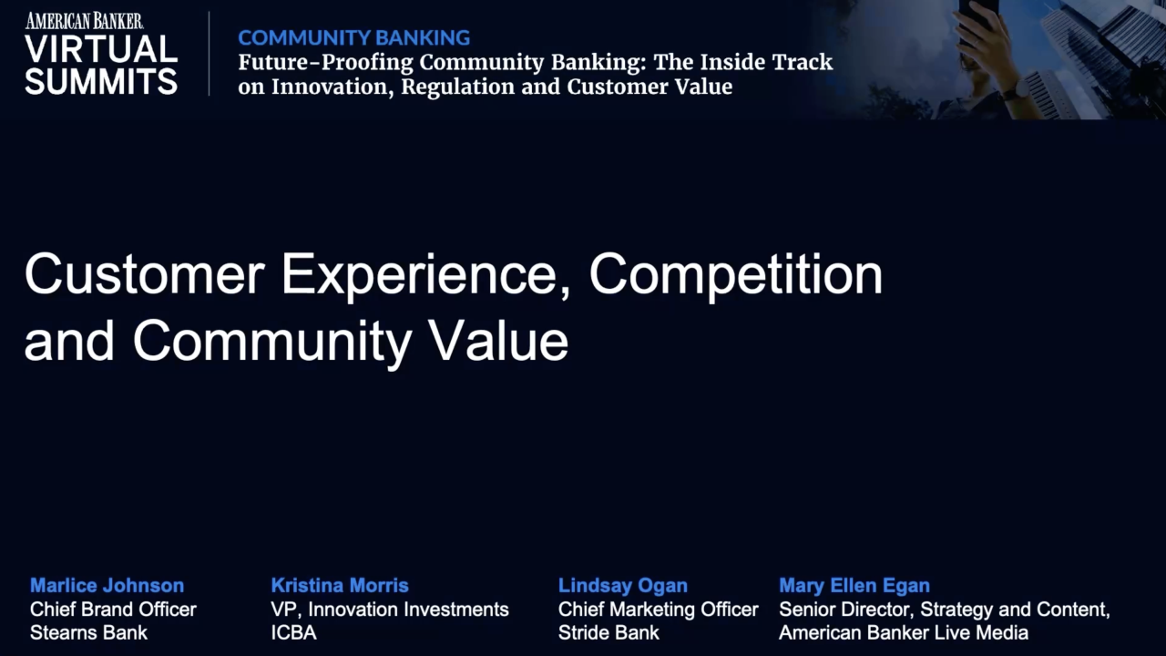 Customer Experience, Competition and Community Value
