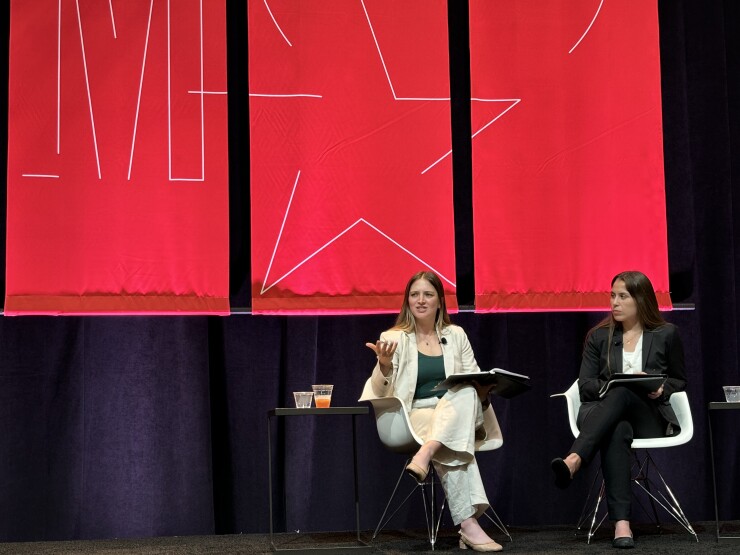 Danielle Labotka and Samantha Lamas of Morningstar at the 2024 Morningstar Investment Conference