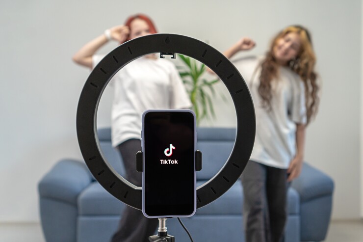 TikTok influencers