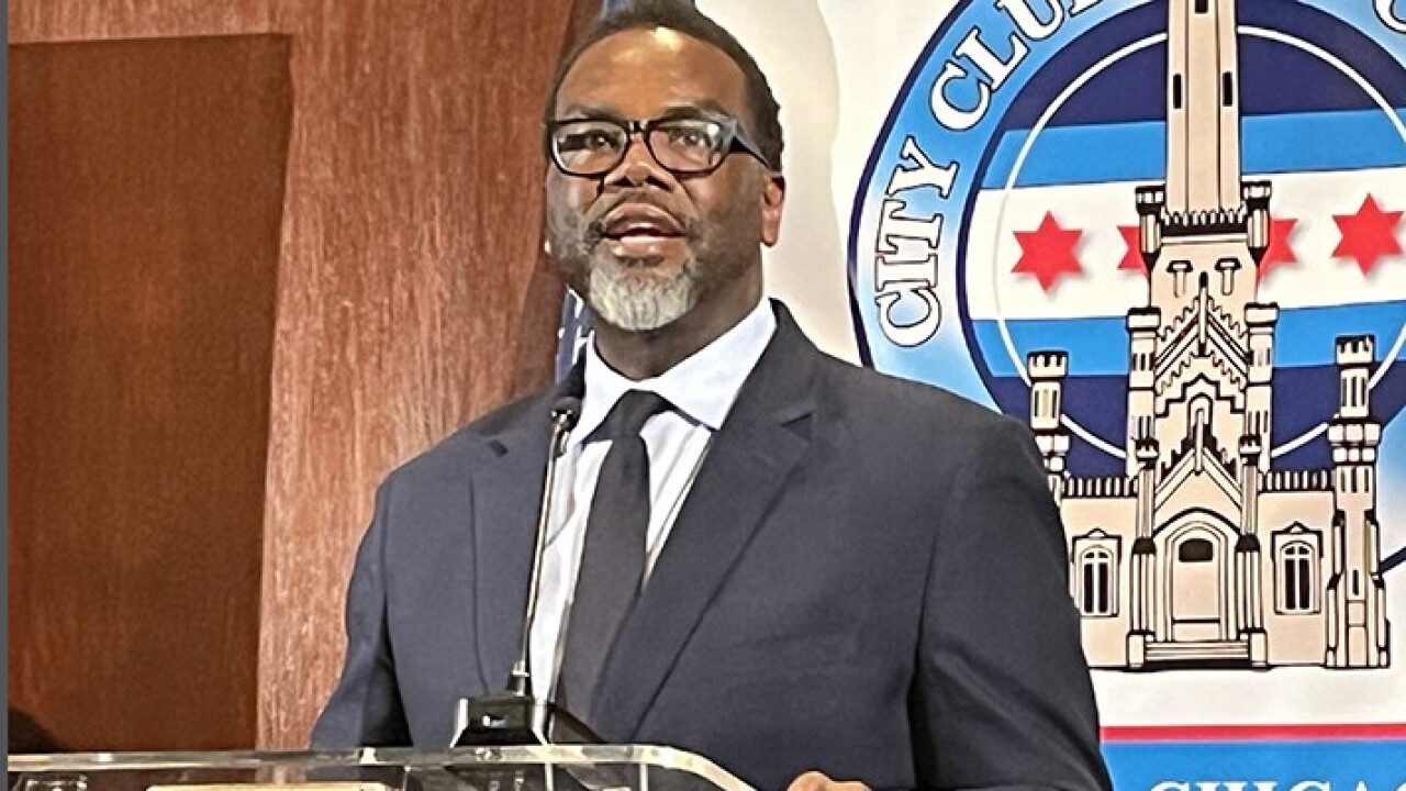 Chicago Mayor Brandon Johnson will submit his first budget later this year