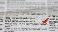 Newspaper personal ad