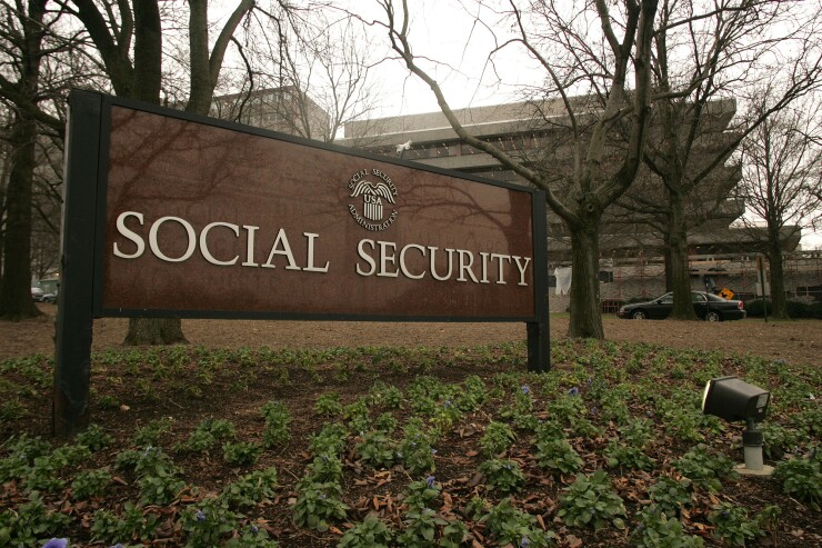 Social Security Administration building in Baltimore