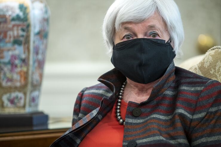 As Treasury secretary, Janet Yellen is chair of the Financial Stability Oversight Council, which was set up in the wake of the global financial crisis to monitor systemic risks.