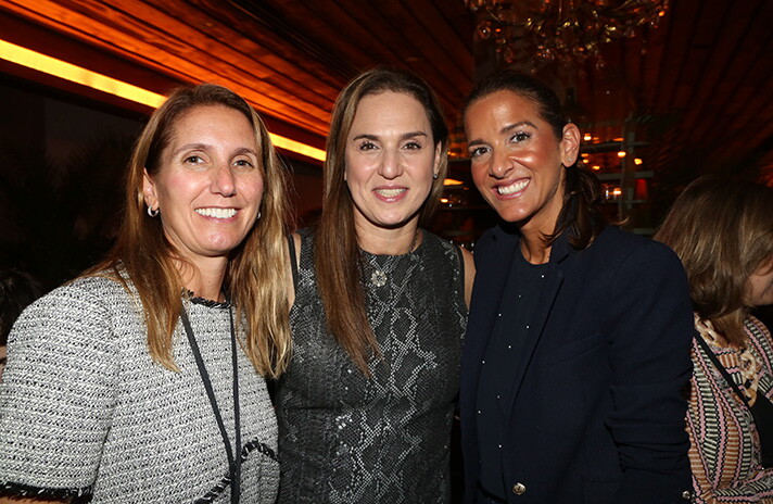 Barbara Mariniello, Michal Katz and Nadia Damouni.