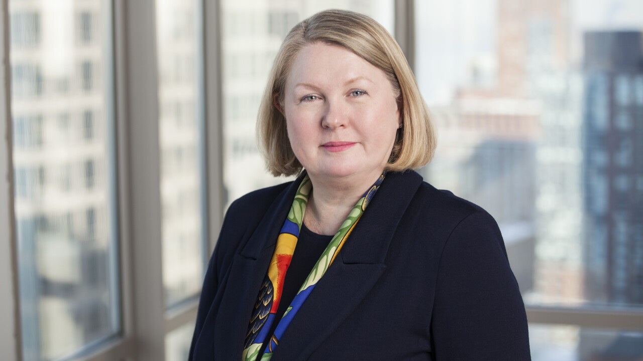 Christine Larsen, Executive Vice President, Chief Operations Officer, First Data