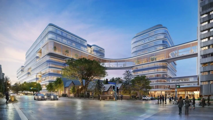 Mayo Clinic expansion rendering