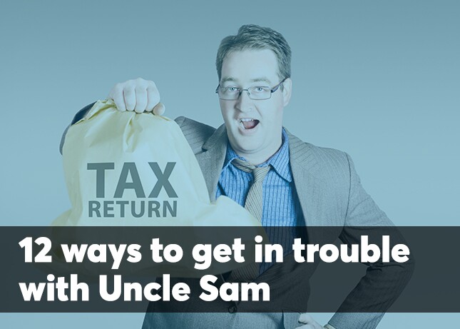 Tax return refund bag