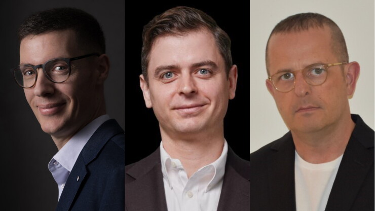 Martin Hotz, James Nelson and Sharon Haran
