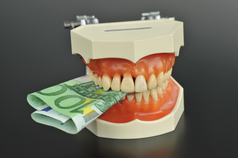 Teeth and money